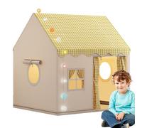 Les Jouent à l'intérieur de la Tente, Une Petite Maison du château, des intérieurs Playhouse | Tent de Jeu de Chalet intérieur, Maisons de Jeu en Salle pour Tout-Petit, Grand Espace de