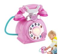 Les jouent au téléphone avec câble | Composez le téléphone fixe téléphone prétendant jouer joué Faites semblant de jouer au téléphone - téléphone fixe téléphone fixe - téléphone avec cadran
