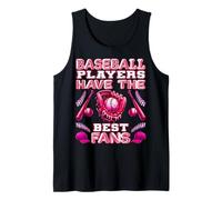 Les joueurs de baseball ont les meilleurs fans - T-shirt pour fan du jour du match Débardeur