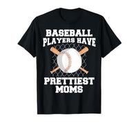 Les Joueurs de Baseball Ont Les Plus Belles Mamans fête des mères Femmes T-Shirt
