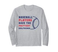 Les Joueurs de Baseball Ont Les Plus Jolies amatrices de Sport de Petite Amie Manche Longue