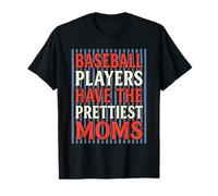 Les Joueurs de Baseball Ont Les Plus Jolies Mamans à Rayures Pastel T-Shirt