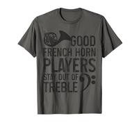 Les joueurs de cor français restent hors des aigus Instrument amusant T-Shirt