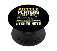 Les Joueurs de Piccolo Le Font sur Une Note Plus Positive Piccolo PopSockets PopGrip Adhésif