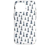 Les Joueurs d'échecs Noirs et Blancs Adore Jouer Coque pour iPhone 16 Pro Max