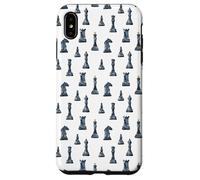 Les Joueurs d'échecs Noirs et Blancs Adore Jouer Coque pour iPhone XS Max