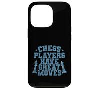 Les Joueurs d'échecs Ont de Grands mouvements d'échecs Coque pour iPhone 13 Pro