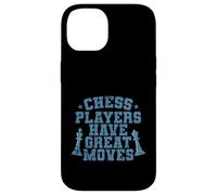Les Joueurs d'échecs Ont de Grands mouvements d'échecs Coque pour iPhone 14