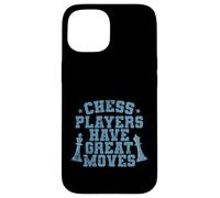 Les Joueurs d'échecs Ont de Grands mouvements d'échecs Coque pour iPhone 15