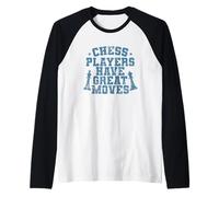 Les Joueurs d'échecs Ont de Grands mouvements d'échecs Manche Raglan