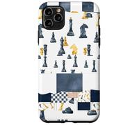 Les Joueurs d'échecs Patchwork Adore Jouer aux Dames Coque pour iPhone 11 Pro Max