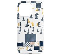 Les Joueurs d'échecs Patchwork Adore Jouer aux Dames Coque pour iPhone 15 Pro Max