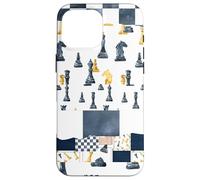 Les Joueurs d'échecs Patchwork Adore Jouer aux Dames Coque pour iPhone 16 Pro Max