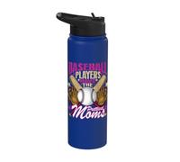 Les joueuses de baseball les plus drôles ont les mamans Stainless Steel Insulated Water Bottle