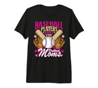 Les joueuses de Baseball Les Plus drôles Ont Les Mamans T-Shirt Haut de Gamme