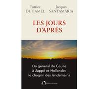Les Jours d'après - Patrice Duhamel - L'observatoire Eds De - broché - Etude