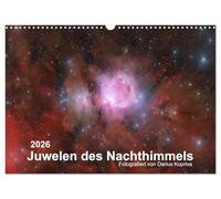 Les joyaux du ciel nocturne, Version française (Calendrier mural 2026 DIN A3 portrait), Calendrier CALVENDO mensuel