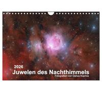 Les joyaux du ciel nocturne, Version française (Calendrier mural 2026 DIN A4 portrait), Calendrier CALVENDO mensuel