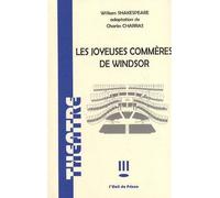 Les joyeuses commères de Windsor - William Shakespeare - L'oeil Du Prince Eds - broché - Théâtre