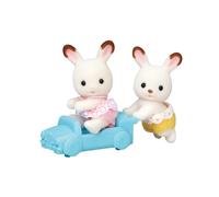 Sylvanian Families® Figurine jumeaux lapins chocolat 5420