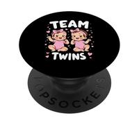 Les Jumelles de Team Twins révèlent Le Sexe des Jumelles PopSockets PopGrip Adhésif