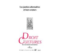 Les justices et leurs avatars Tome 65 - Collectif - L'harmattan - broché - Revue