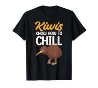 Les Kiwis savent Comment se détendre en Disant Un Oiseau Kiwi drôle en Nouvelle-Zélande T-Shirt