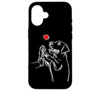 Les Labrador Retrievers adorent Les Chiens Black Golden Coque pour iPhone 16