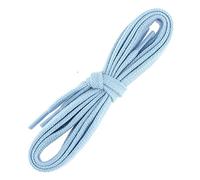 Les Lacets Français. Lacets plats et épais. Sneakers, Coton. Bleu ciel. 150cm FABRIQUE EN FRANCE