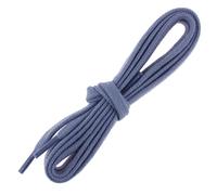 Les Lacets Français. Lacets plats et épais. Sneakers, Coton. Bleu pensée. FABRIQUE EN FRANCE