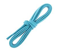 Les Lacets Français. Lacets plats et épais. Sneakers, Coton. Bleu Turquoise. 150cm FABRIQUE EN FRANCE