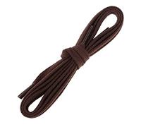 Les Lacets Français. Lacets plats et épais. Sneakers, Coton. Marron Acajou. 125cm FABRIQUE EN FRANCE