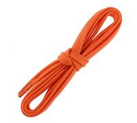Les Lacets Français. Lacets plats et épais. Sneakers, Coton. Orange Mandarine. 110cm FABRIQUE EN FRANCE