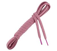 Les Lacets Français - Lacets plats et épais - SPORTIF - Pour toutes les chaussures de sport - 130cm - 100% Polyester - Couleur : Lupin - FABRIQUE EN FRANCE Entreprise Patrimoine Vivant