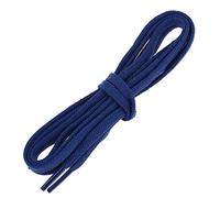 Les Lacets Français. Lacets plats et fins. 5mm, Coton. Bleu roi. 120cm FABRIQUE EN FRANCE