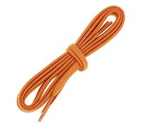 Les Lacets Français. Lacets plats et fins. 5mm, Coton. Orange clémentine. 90cm FABRIQUE EN FRANCE
