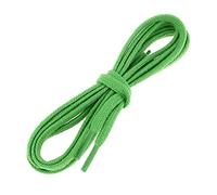 Les Lacets Français. Lacets plats et fins. 5mm, Coton. Vert Pastourelle. 120cm FABRIQUE EN FRANCE