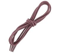 Les Lacets Français. Lacets ronds et épais. 3mm, Coton. Lie de vin. 150cm FABRIQUE EN FRANCE