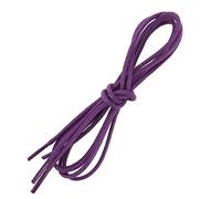 Les Lacets Français. Lacets ronds et épais. 3mm, Coton. Violet Digitale. 180cm FABRIQUE EN FRANCE