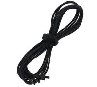 Les Lacets Français - Lacets ronds et épais - 3mm - Noir - 90cm Unisexe -