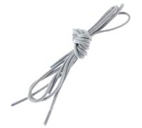 Les Lacets Français. Lacets ronds et fins. 2mm, Coton. Gris cendre. 75cm FABRIQUE EN FRANCE