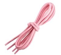 Les Lacets Français - Lacets ronds et très épais - 5mm - 125cm - 100% coton - Couleur : Rose Oeillet - FABRIQUE EN FRANCE Entreprise Patrimoine Vivant
