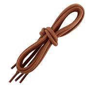 Les Lacets Français - Lacets ronds et très épais - 5mm - 150cm - 100% coton - Couleur : Marron Cuivre - FABRIQUE EN FRANCE Entreprise Patrimoine Vivant