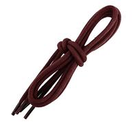 Les Lacets Français - Lacets ronds et très épais - 5mm - 150cm - 100% coton - Couleur : Rouge - FABRIQUE EN FRANCE Entreprise Patrimoine Vivant