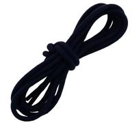 Les Lacets Français - Lacets ronds et très épais - 5mm - 90cm - 100% coton - Couleur : Marine - La Navale - FABRIQUE EN FRANCE Entreprise Patrimoine Vivant