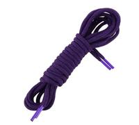 Les Lacets Français - Lacets ronds et très épais - RANDO - Pour des randonnées tout terrain - 170cm - 100% Polyester - Couleur : Iris/Aubergine - FABRIQUE EN FRANCE Entreprise Patrimoine Vivant