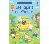 Les lapins de Pâques - Mes petits autocollants Usborne - Dès 3 ans - Jessica Greenwell - Usborne - broché - Document jeunesse