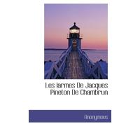 Les larmes De Jacques Pineton De Chambrun