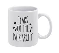 Les Larmes Du Patriarcat Tasse Impression Tasses Porcelaine Tasse À Café 330Ml Pour Lait Homme Chocolat Chaud