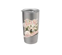 Les lecteurs de I'm Booked Floral Book Lovers Gobelet isotherme en acier inoxydable double paroi